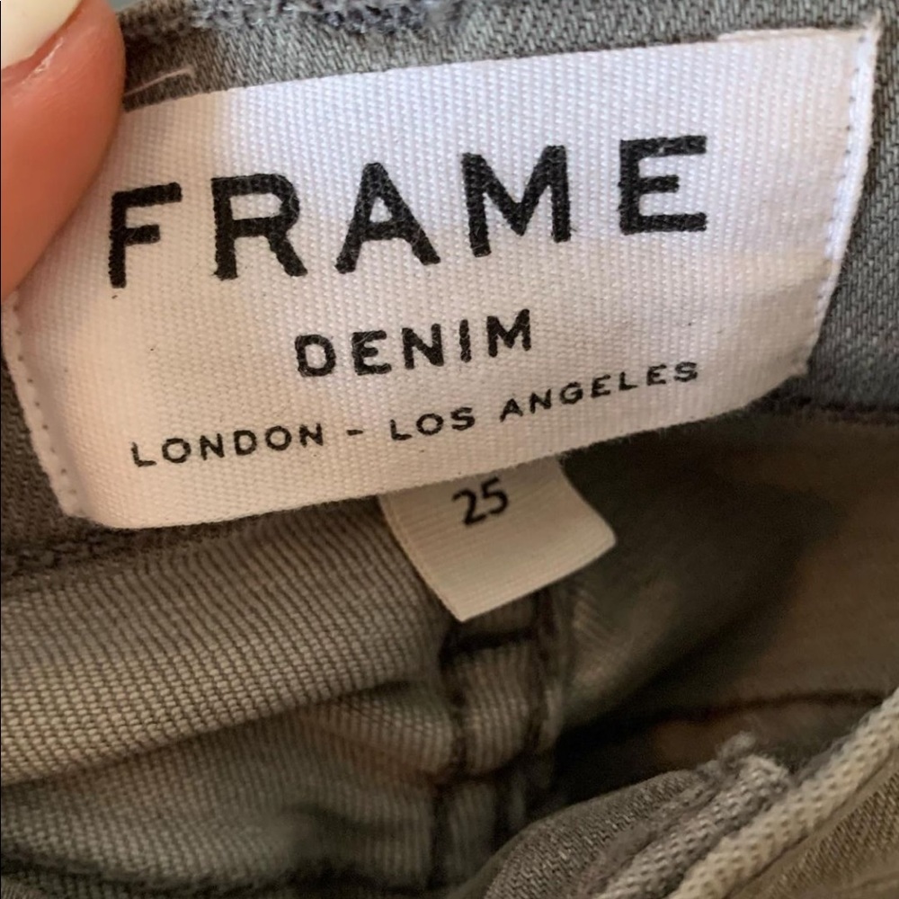 Frame grey denim jeans